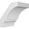 Ekena Millwork 6-in. W x 8-in. D x 8-in. H Balboa Architectural Grade PVC Knee Brace BRCP06X08X08BOA - alternate 1